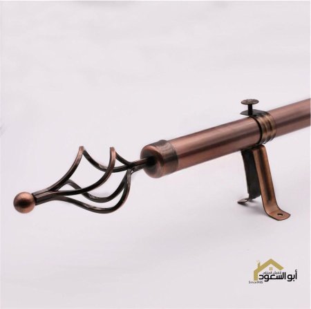 جسور ستائر ستانلس باللون البرونزي والفضي 3 متر