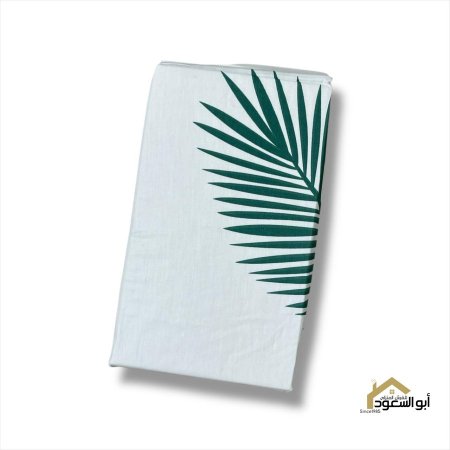 طقم ملف فرشة معرّق مفرد ونص مع مخدة بقياس 120 * 200 سم