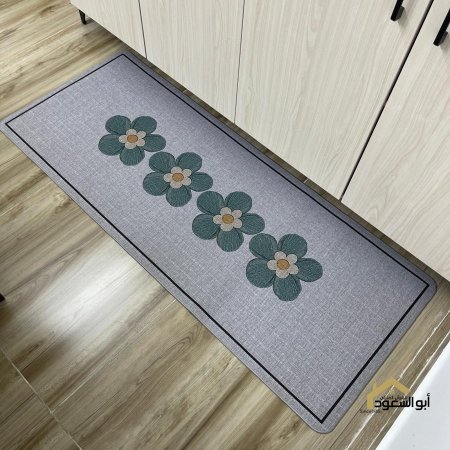دعسات مطبخ لون سكني حجم كبير بنقشات متنوعة حجم كبير بقياس 80 * 200 سم