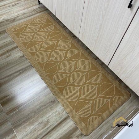 دعسات مطبخ معرّق مع أرضية جلد بقياس 50 * 120 سم